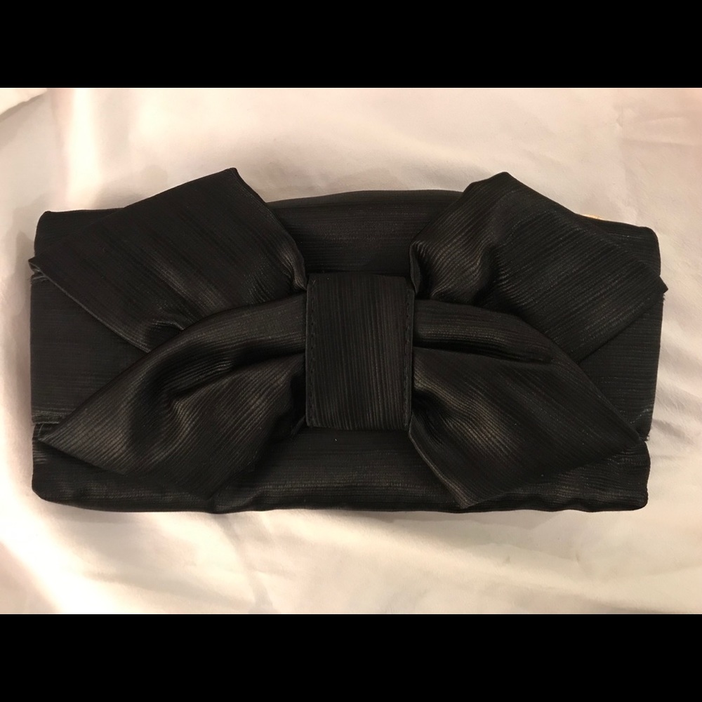 Betsey Johnson Small Black Clutch